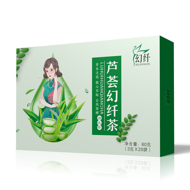 Chen Pi Aloe Vera Fiber Tea Cassia Seed Healthy Tea Drinks 60g