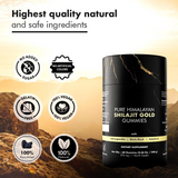 NEW Himalayan Shilajit Gummies Immune Support with Ashwagandha,Chaga Mushroom