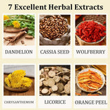 100% Natural Herbal Blend for Detox and Wellness Dandelion Goji Berry Tea