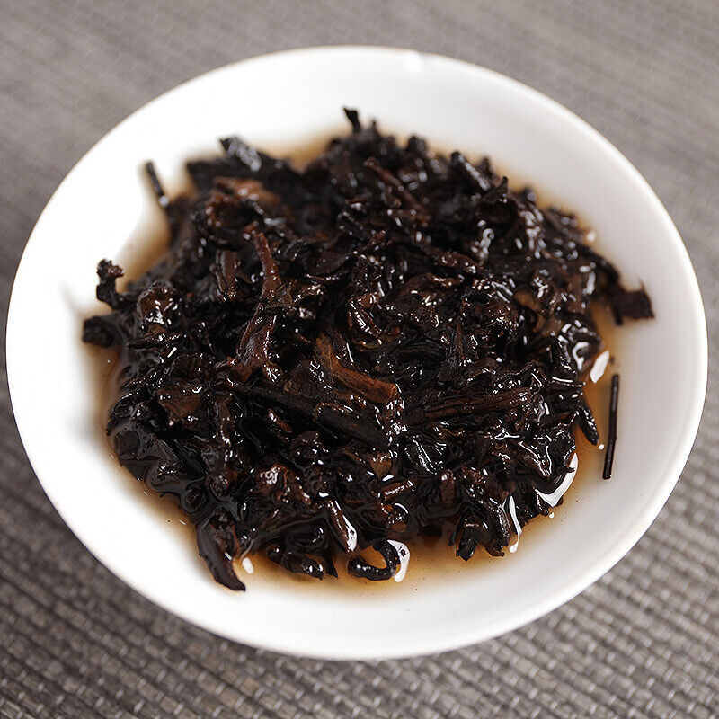 100g Big Tree Old Pu'er Ripe Cake Yunnan Pu'er Tea 2018 Menghai Ripe Tea