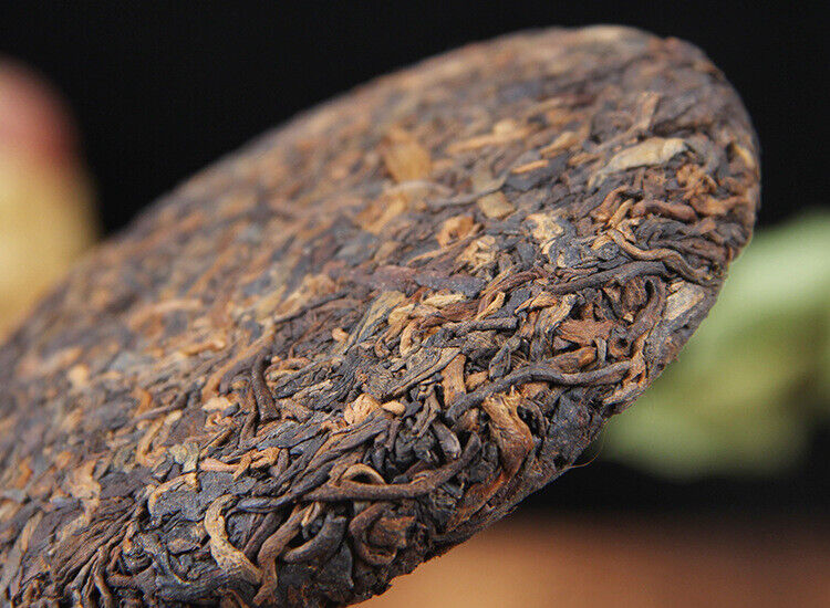 100g Pu'er tea cake Brown Mountain seven cakes round tea ripening small cake tea