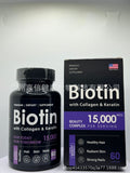 BiotinCapsules Biotin Capsules Hair and Nail Care Multivitamin