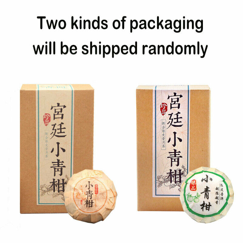 100g/box Chinese XinHui "Chen Pi" Tangerine Peel Ripe Puer Tea "Gong Ting