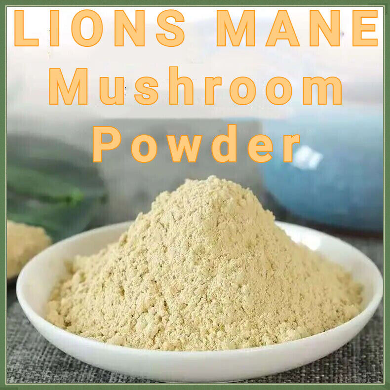ORGANIC LIONS MANE Mushroom Powder - High Quality Organic