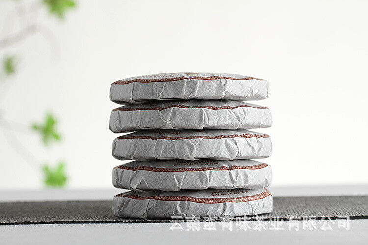 100g Yunnan Puerh Tea Tea Curved Bow Small Cake Yiwu Chen Xiang Ripe Cake