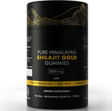 Pure Himalayan Shilajit Gummies Organic,Boost Energy,Stress Relief  Ashwagandha