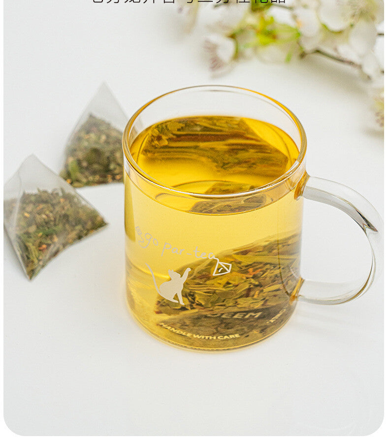 100 Bags Premium Dried Osmanthus Flower Tea Triangle Bag Osmanthus Longjing Tea