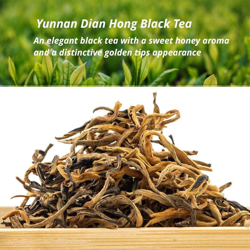 100gHigh quality natural Chinese black tea Yunnan Dianhong Black Tea Honey Aroma