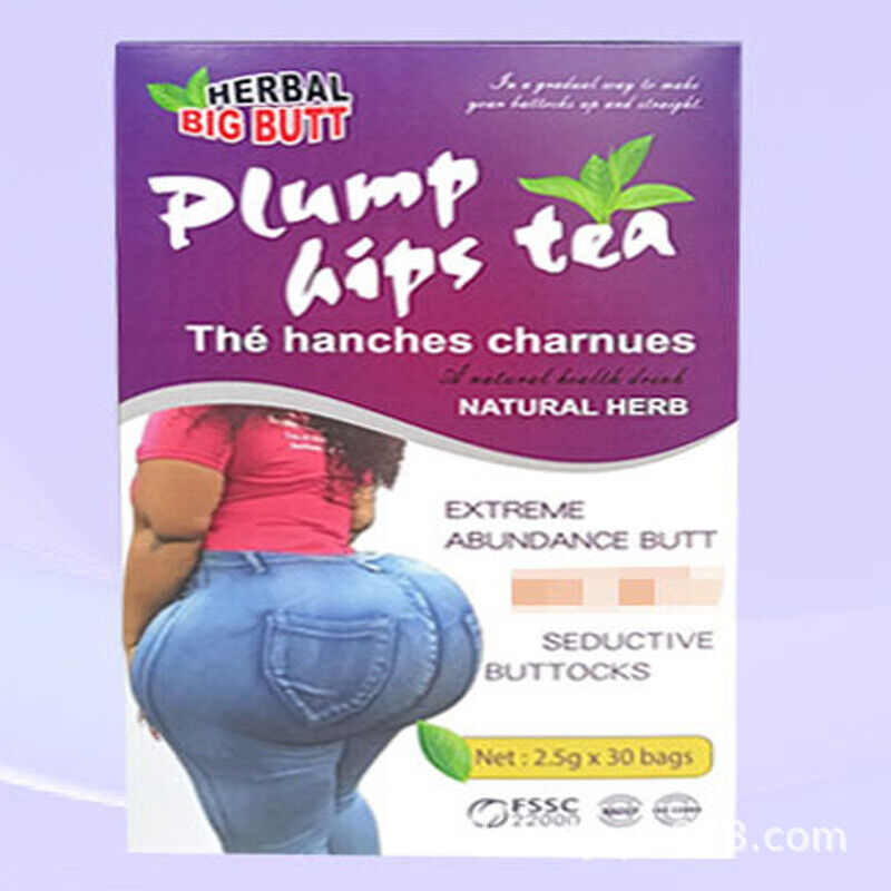 2.5g*30bags Natural Plump Hips Tea Big Hip Butt Tea Healthy Drink