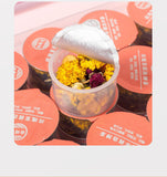 Rose Jasmine Luo Shen Tea Rose Eggplant Flower Tea Canned Health Tea Vital Tea