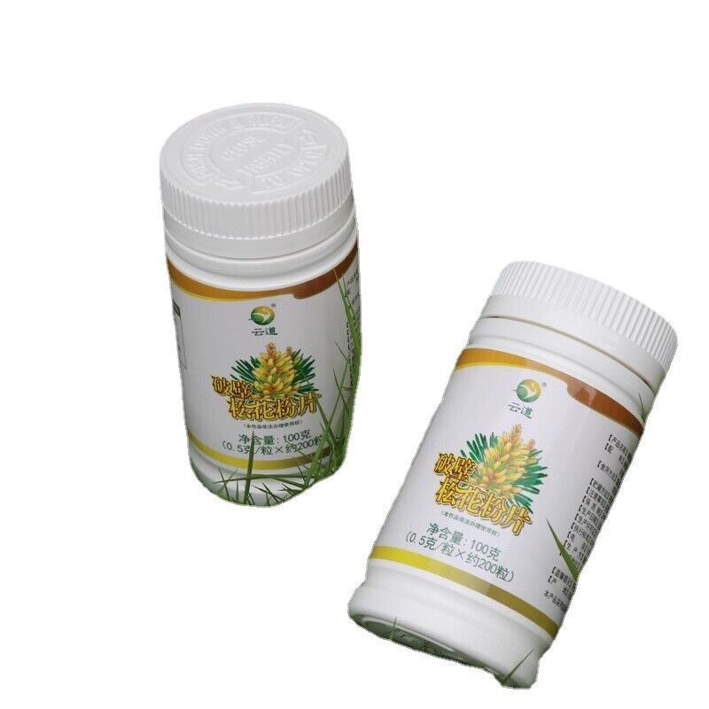 China Yunnan Yundao Pine Pollen Tablet 99% Cracked Cell Wall Herbal 100g/bottle