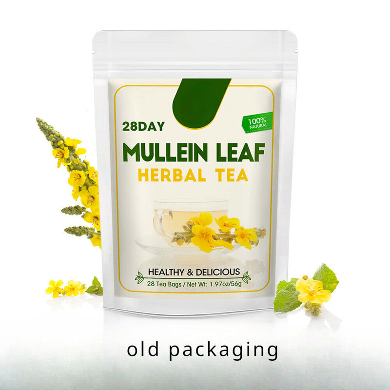 100% Natural Mullein Leaf Herbal Tea For Lung Cleansing Relief Cough Metabolism