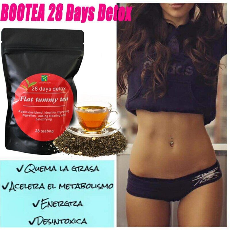 28Days Detox Flat Tummy Tea Fat Burner Schlankheitsmittel Gewichtsverlust Detox