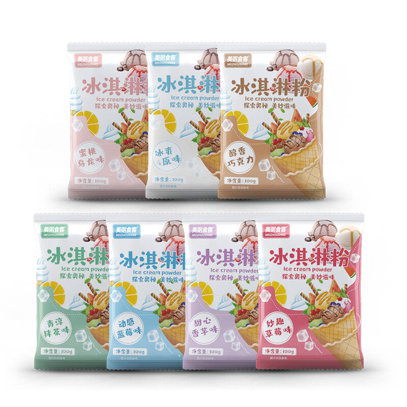 Ice Cream Powder 100g ice cream powder diy,Homemade ice powder
