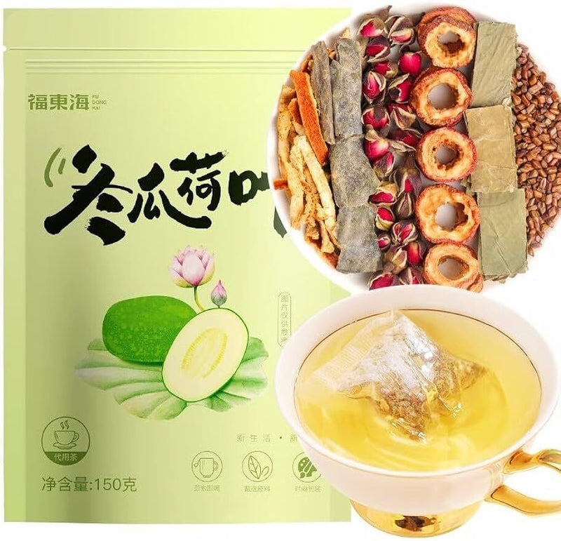 150g/5.3oz 5g* 30 tea bags mixed with lotus leaves, cassia seeds, orange peel