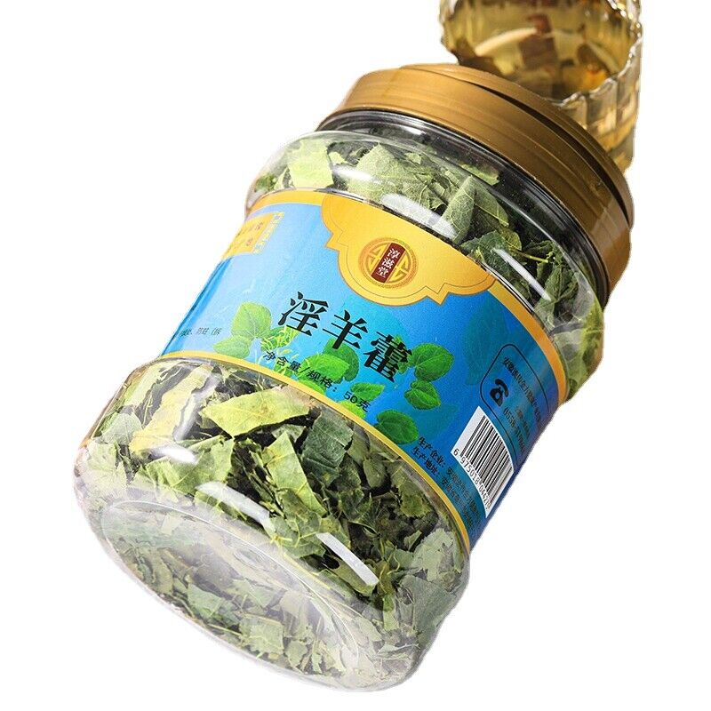 50g/jar Epimedium leaf whole leaf male tonic infusion ingredients infusion tea