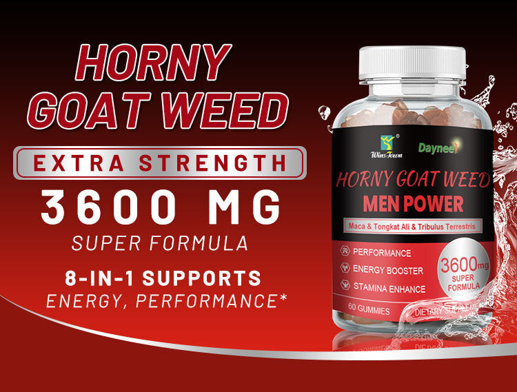Horny goat weed men power gummies