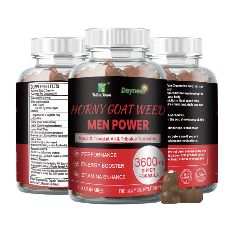 Horny goat weed men power gummies