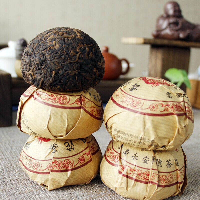 100g Yunnan Phoenix Tuocha Pu'er ripe tea Golden Bud Tuo black tea leaves