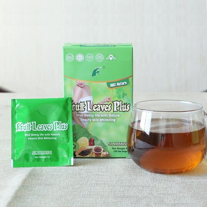 Fruit Leaves Plus Fruit Flavor Slimming Tea Hot Sale in Africa 3g*20 Bags