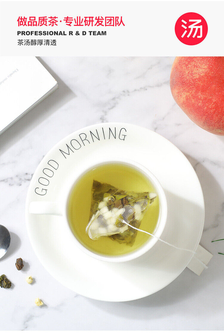 Honey Peach Oolong Tea Triangle Tea Bag White Peach Oolong Tea Bag 100 Packs