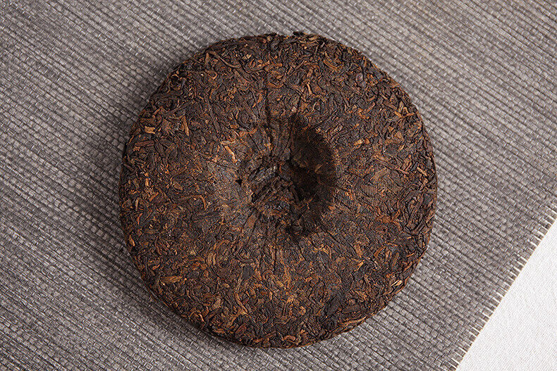 100g Yunnan Pu'er Tea Menghai Ripe Tea Old Pu'er Jiao Mu Ripe Tea Cake