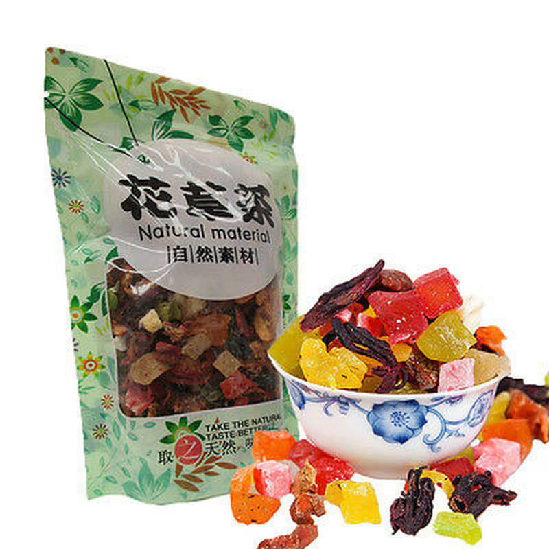 100g Fruit Tea Senility Flavored Tea Delay Chinese Fashion Tea Lmprove Immunity