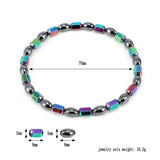 Jewelry Massage Stone Magnetic Therapy Bracelet Anklet Weight Loss Health Care