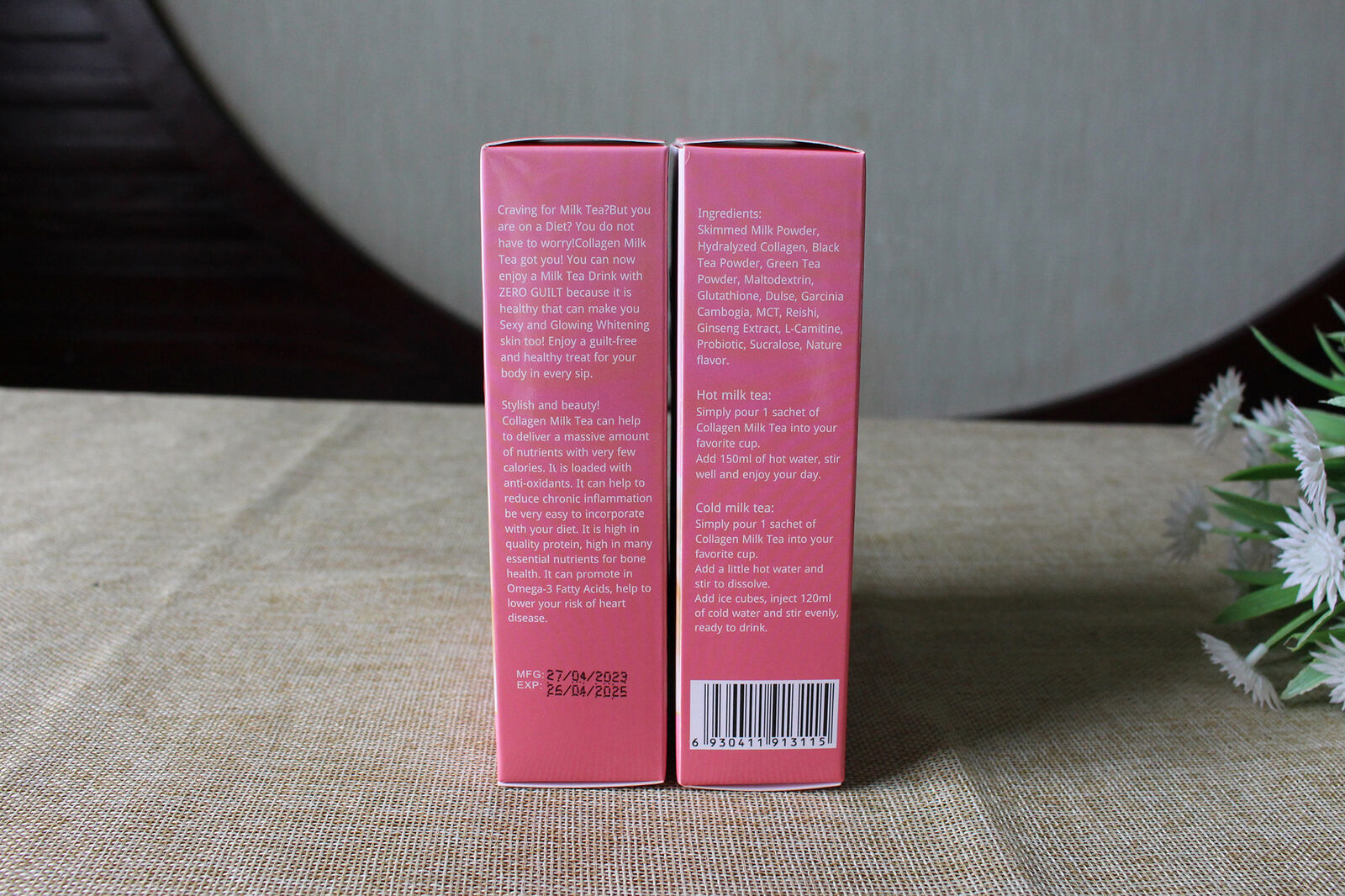 Collagen Tea Beauty Instant Collagen Powder Nutritional Supplement 10g*10bags