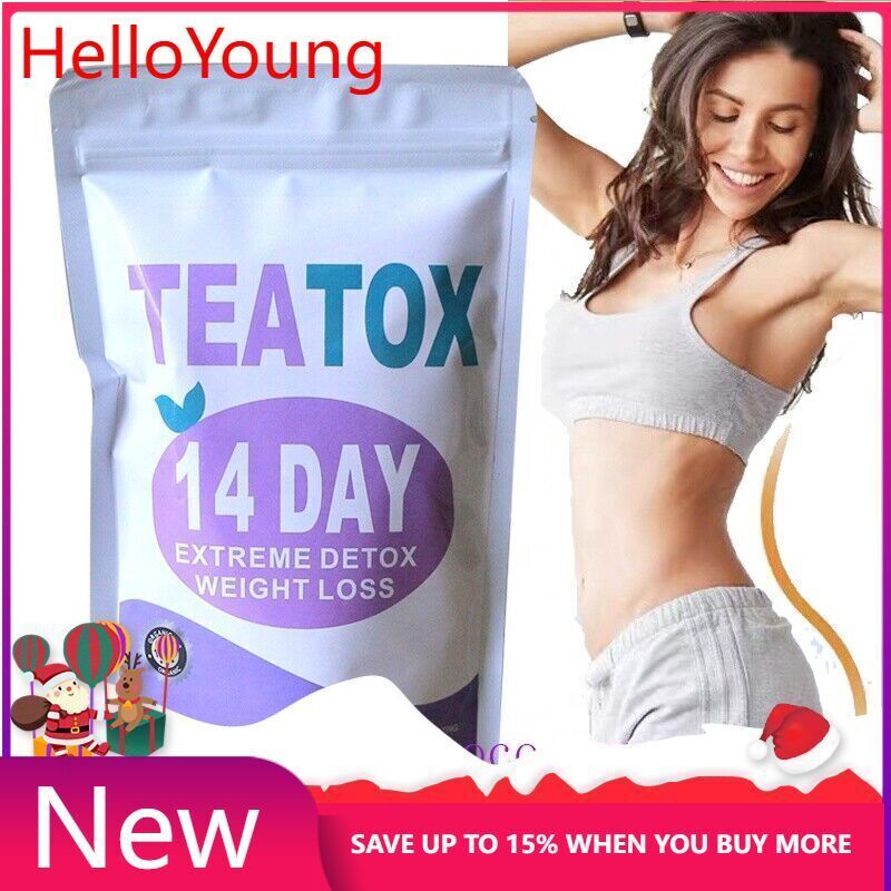 14day Teatox Extreme Detox Weight Loss Bloating Herbal Natural Organic Slim Tea