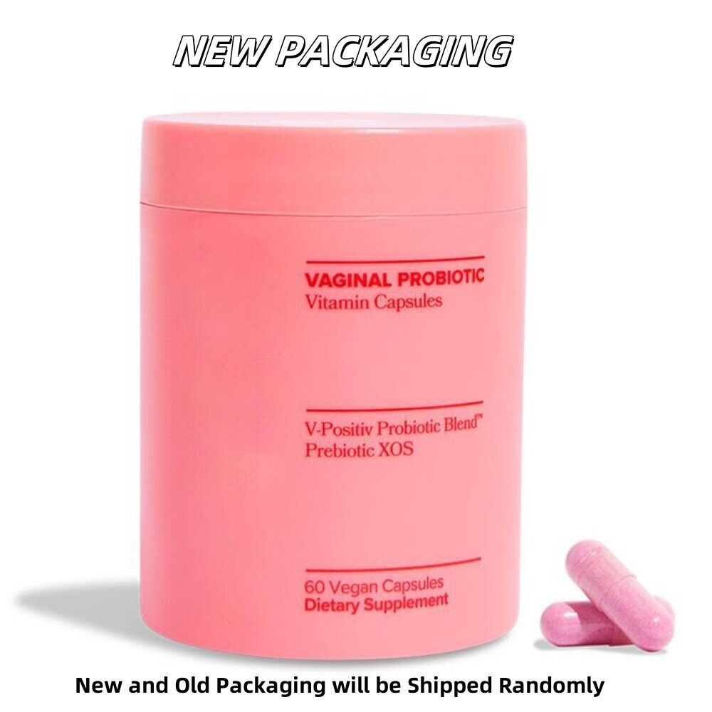 URO Vaginal Probiotics for Women pH Balance with Prebiotics & Lactobacillus, New