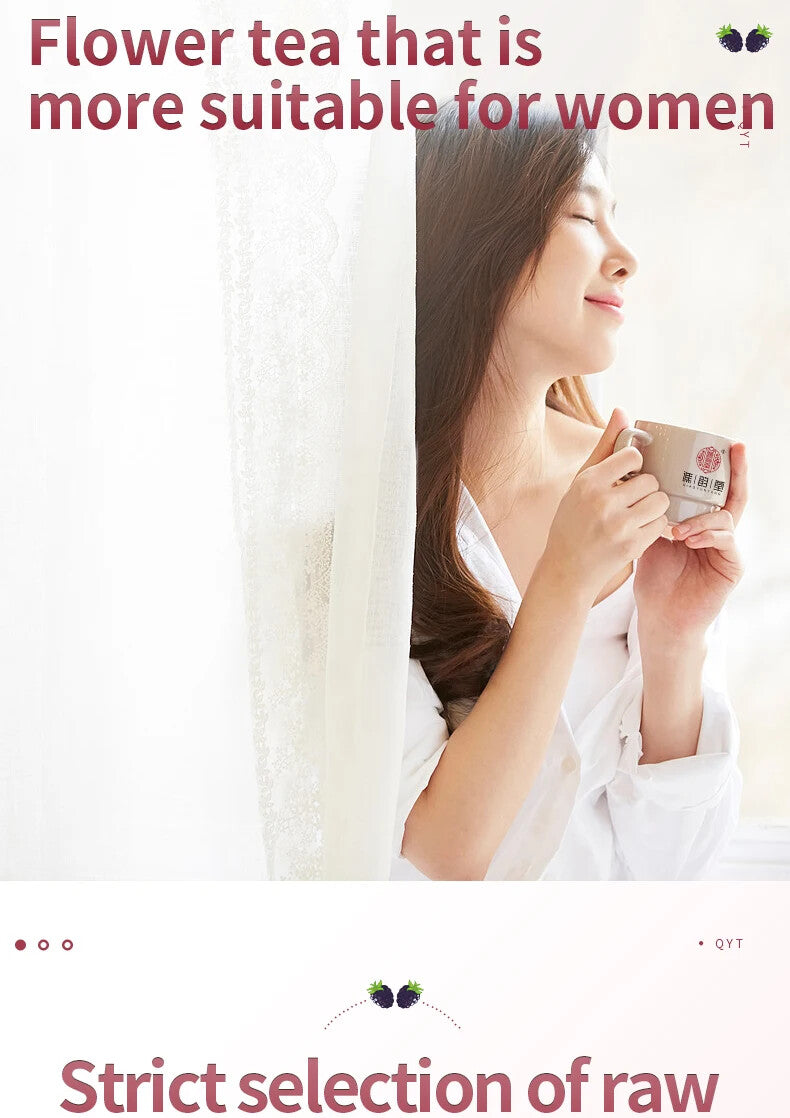 100g/3.52oz Healthy Herb Tea Bag Mulberry Rose Tea