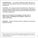 Candida Cleanse Complex Support Capsules 60 Count Detox and Cleanse Supplement