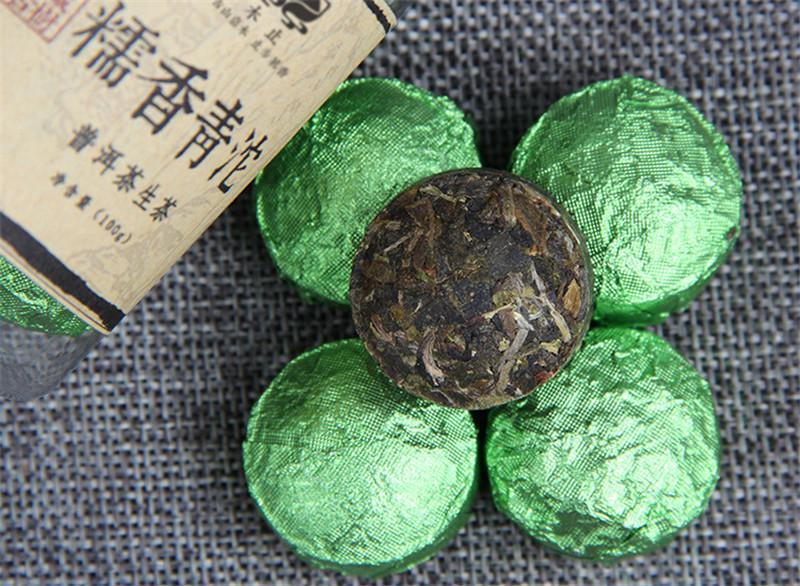 100g Yunnan Pu-erh Tea Tuo Canned Glutinous Rice Puer Small Pu Er cha Tea Tuocha