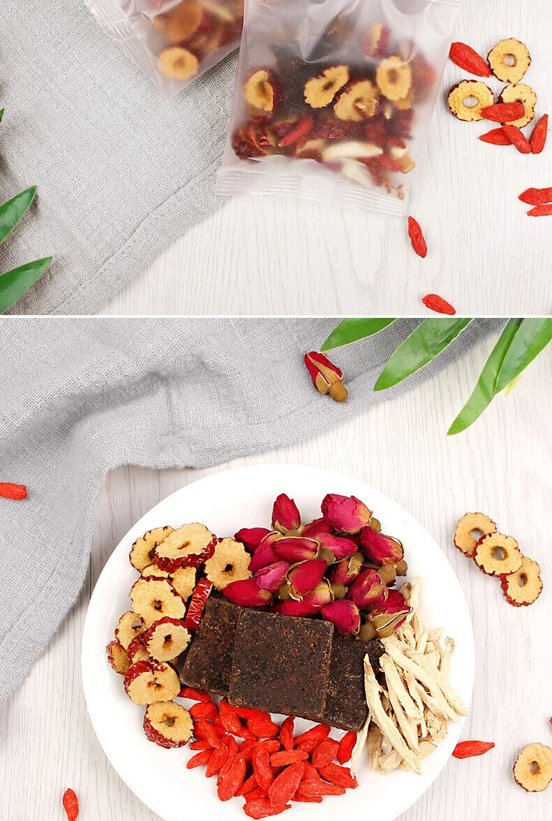 Rose Black Sugar Ginger Tea Healthy Herb Tea Bag 250g/8.8oz