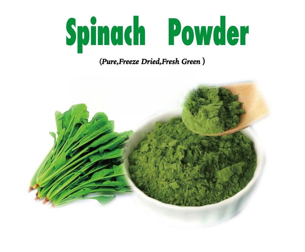 HELLOYOUNG Premium Spinach Powder-100% Pure,Fresh Green