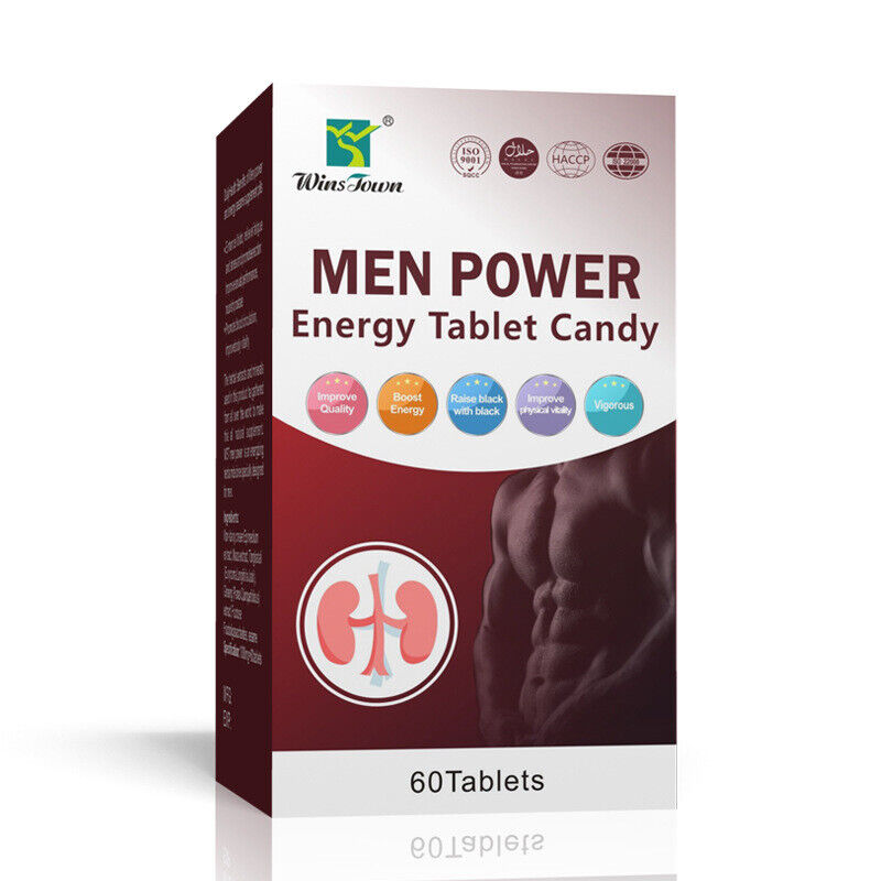 Man Power Energy Tablet Candy Boost Improve Vitality Tablets 60 Tablets