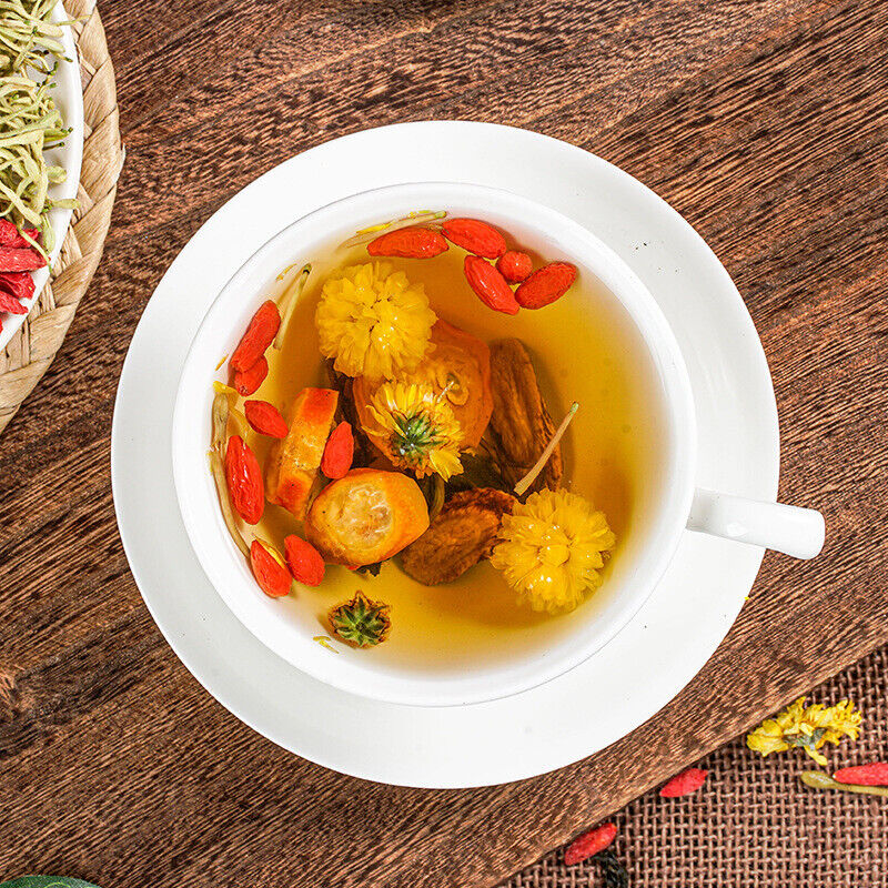 Chrysanthemum cassia seed siraitia grosvenorii medlar honeysuckle dandelion tea