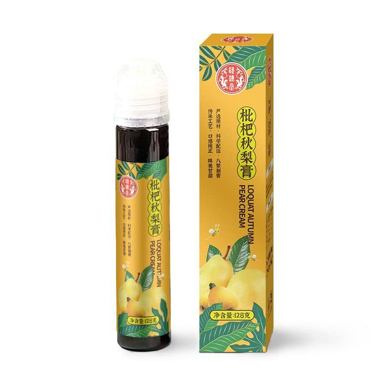 128g Loquat autumn pear paste Boiled cream of autumn pear, siraitia grosvenorii