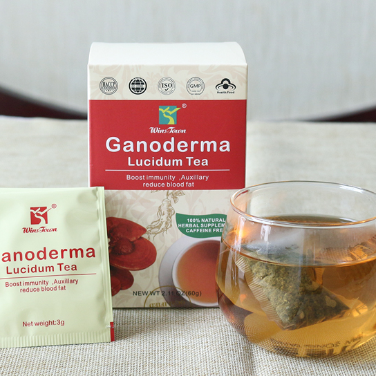 灵芝茶20袋/盒灵芝茶独立袋益健康 LIng Zhi Cha Du Li Bao Zhuang 靈芝茶20袋/盒靈芝茶獨立袋益健康