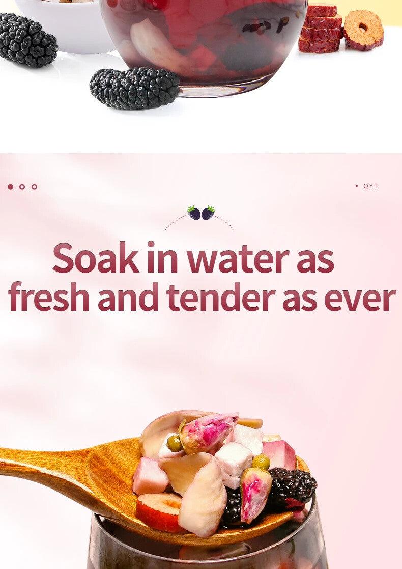 100g/3.52oz Healthy Herb Tea Bag Mulberry Rose Tea