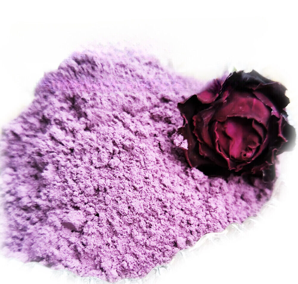 HELLOYOUNG TOP Grade Pure Rose Petal Powder -Pure, Pink Colour,Food Grade