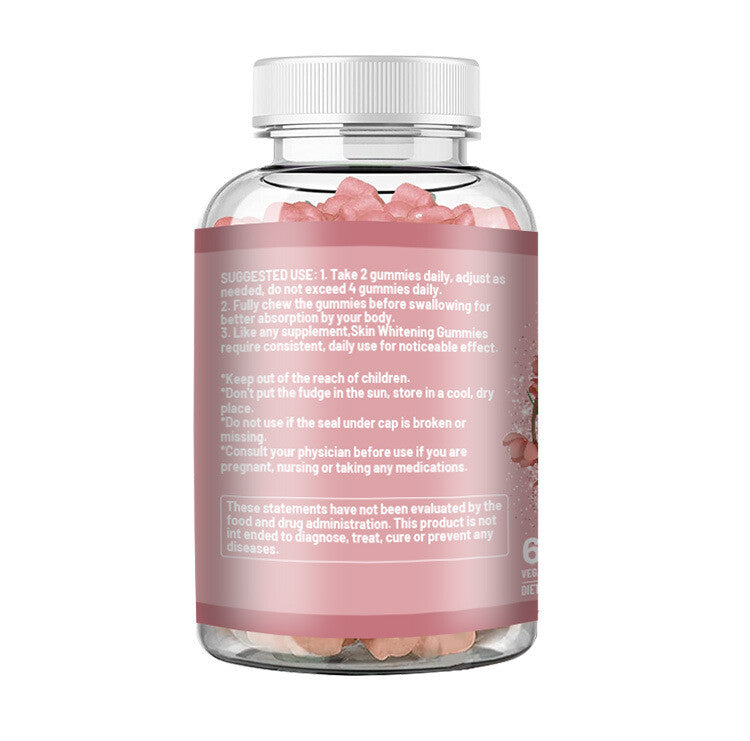 Haut Whitening Gummies Erdbeer Geschmack für Hydrated Youthful 60 Gummies
