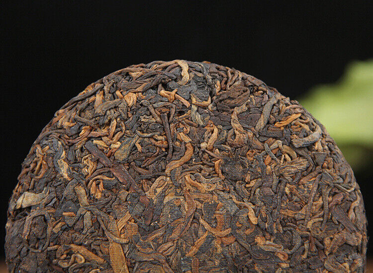 100g Pu'er tea cake Brown Mountain seven cakes round tea ripening small cake tea