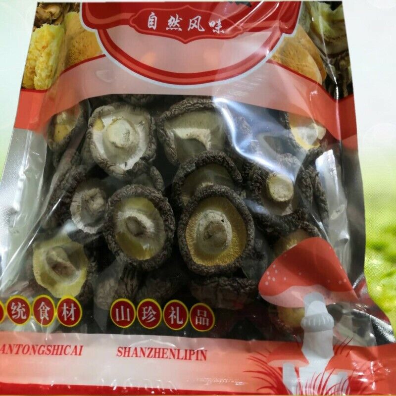 Chinese Glossy Mushroom Dried Mushroom 4-5cm Fujina Winter Dried Shiitake 250g