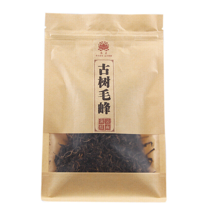 100g Bulk Fengqing Ancient Tree Kung Fu Dianhong Maofeng Gift Bag Health Care