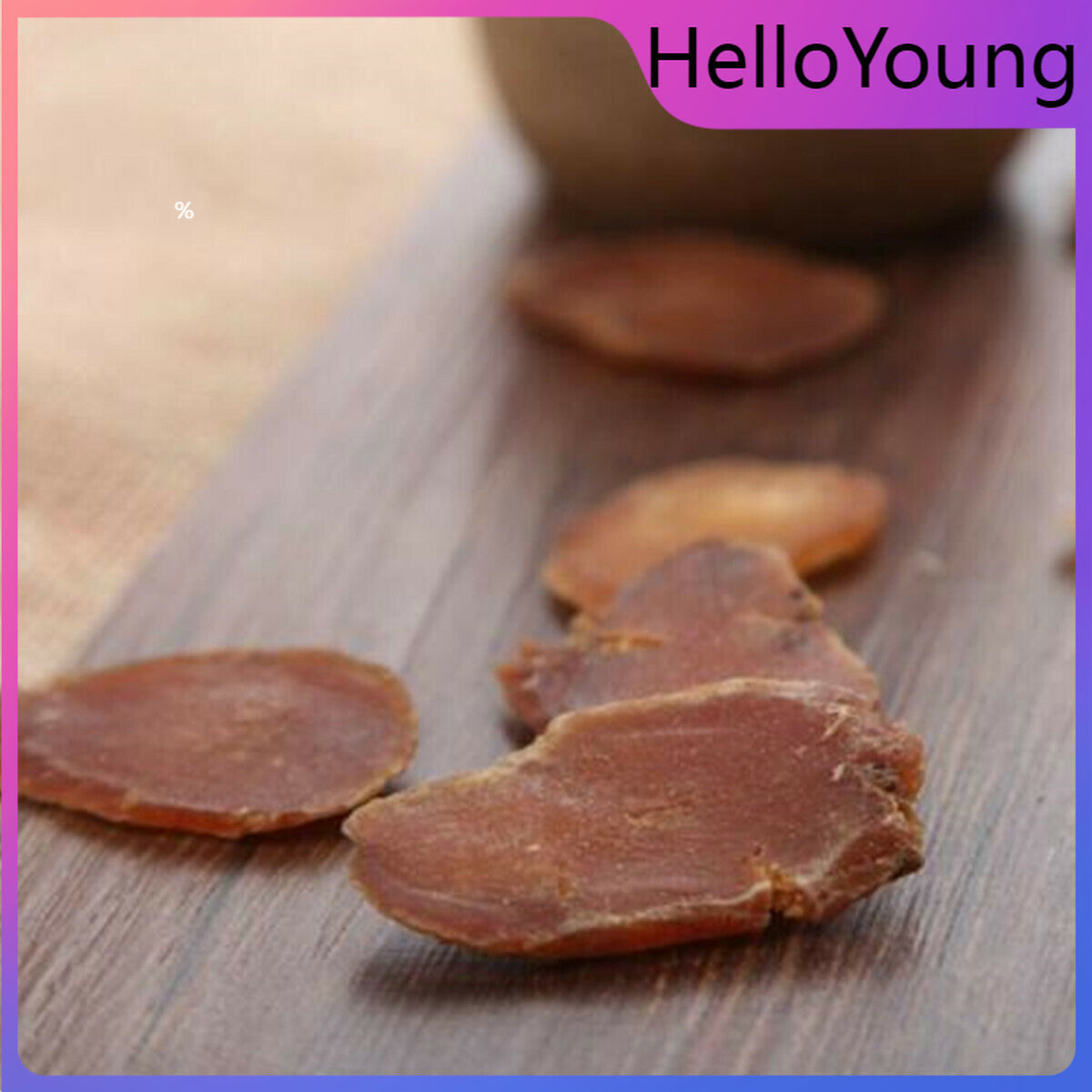 100g Red Ginseng Slices Dry Ginseng Root  Herbal10 Years Slices Health Of Herbs