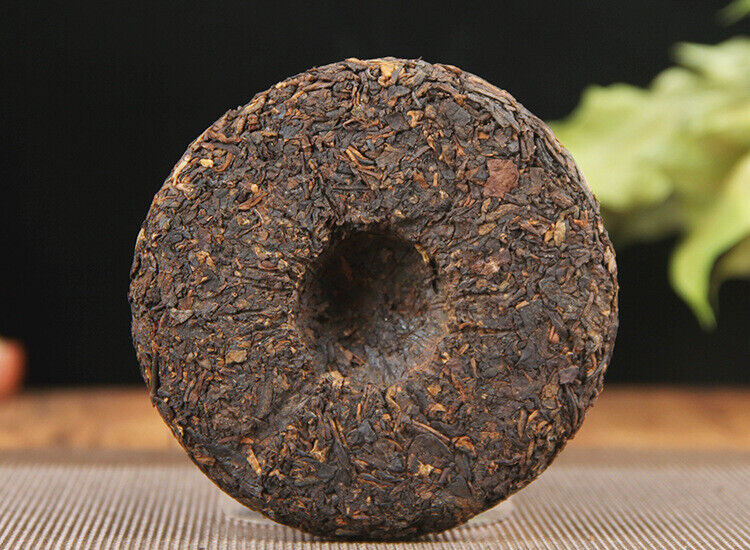 100g Pu'er tea cake Brown Mountain seven cakes round tea ripening small cake tea