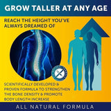 Height Capsule - Grow Supplement for Adults - Natural Growth Support