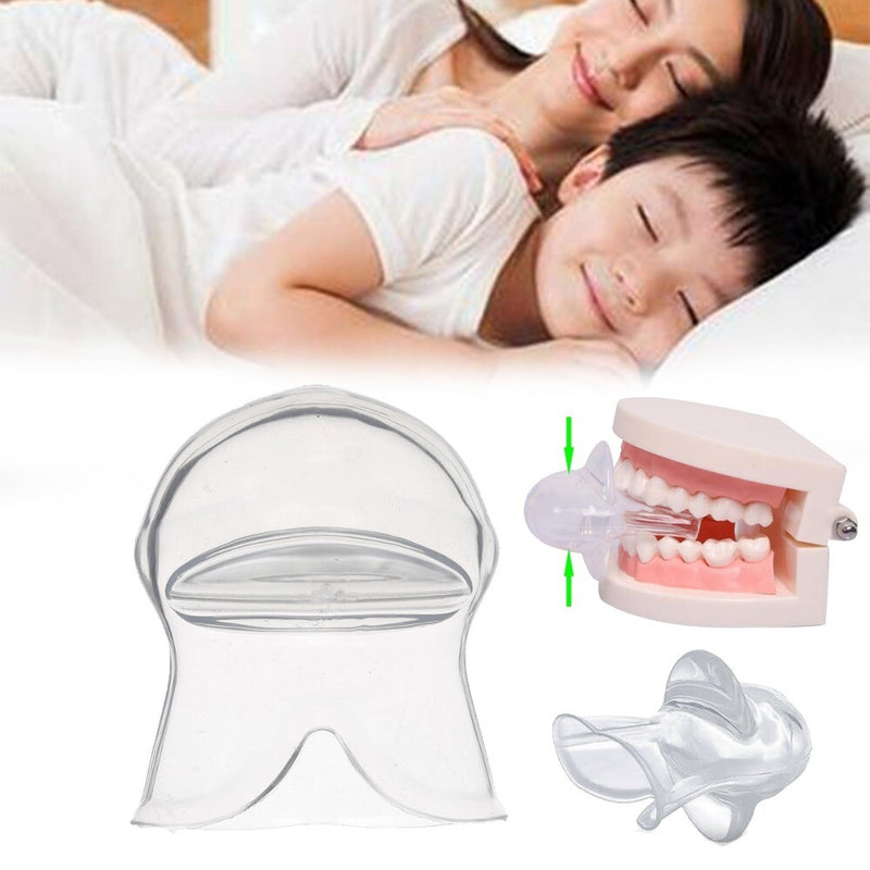 Silicone Anti Snoring Tongue Retaining Device Snore Sleep Solution Health Care